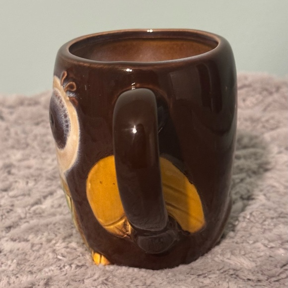 EUC Cute Tea / Coffee Hand-Painted Owl Mug - Picture 3 of 5